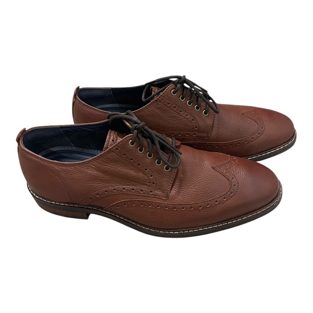 Cole Haan Watson Wingtip Leather Men's Shoes Size 10 - Picture 3 of 7
